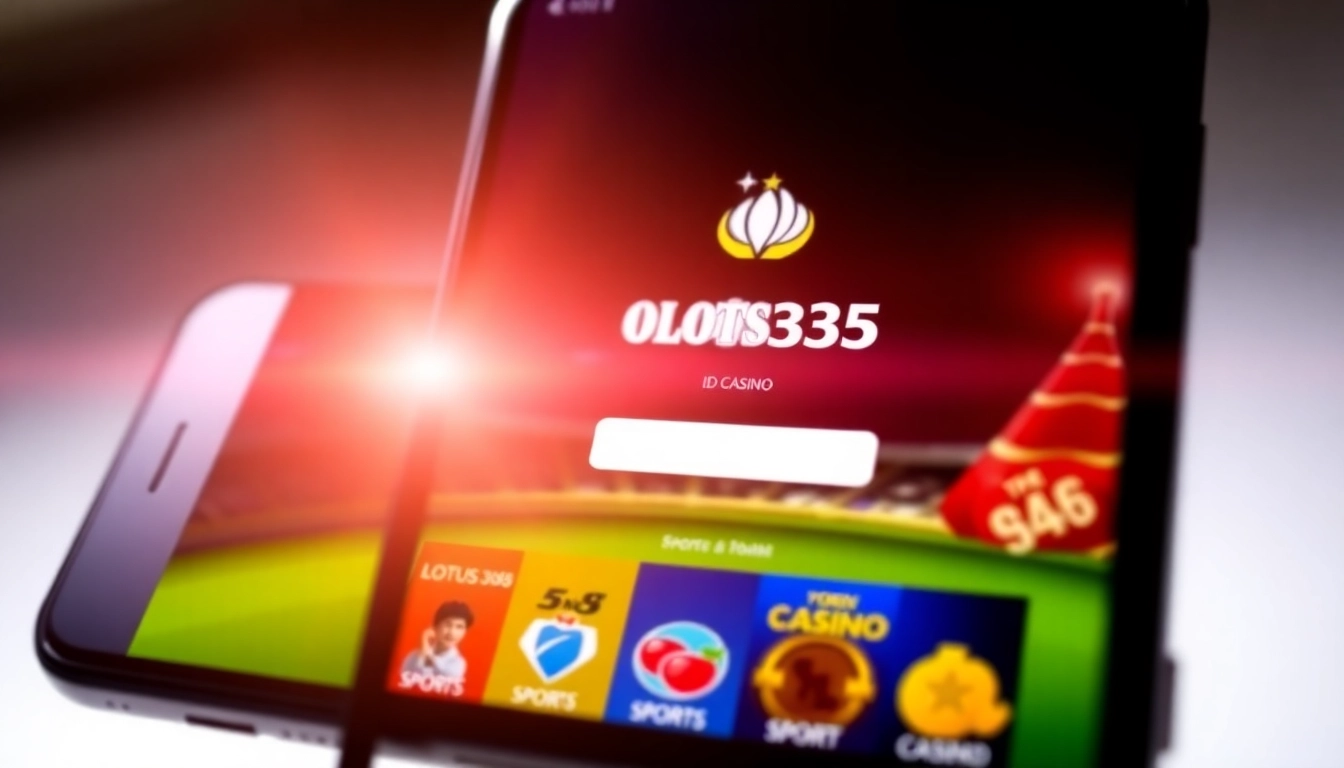 Secure Lotus365 ID login page with live sports and casino options for Indian bettors