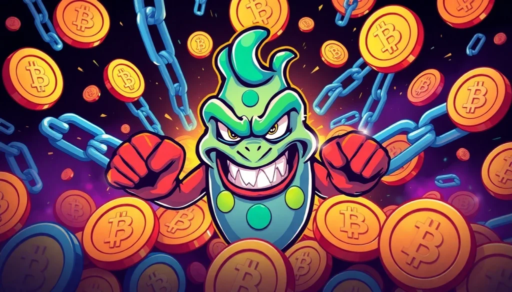 Angry Pepe Fork Token Supply infographic showcasing tokenomics and community-driven growth